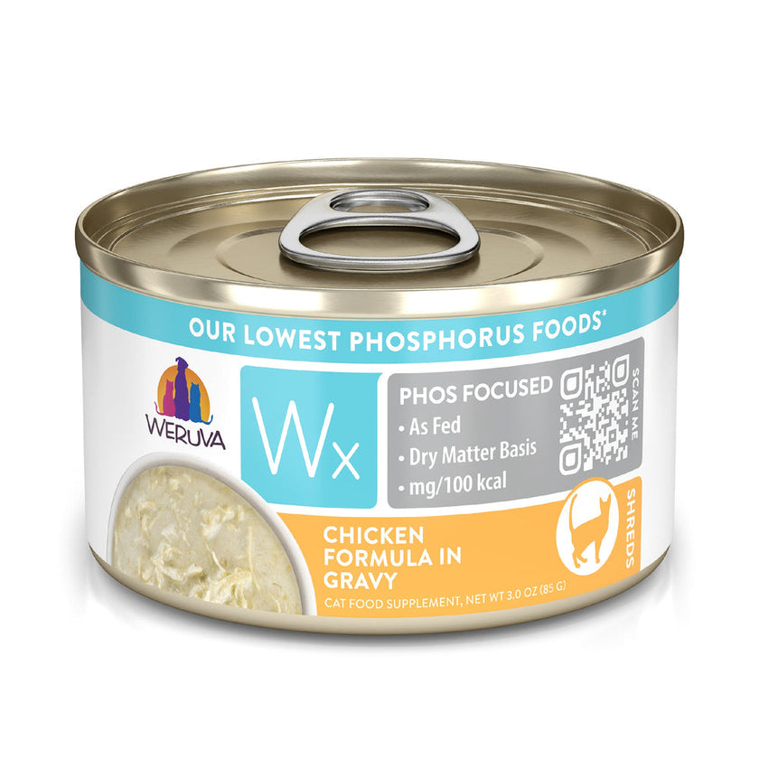 Wx Phos Focused - Chicken Shreds In Gravy (3oz)