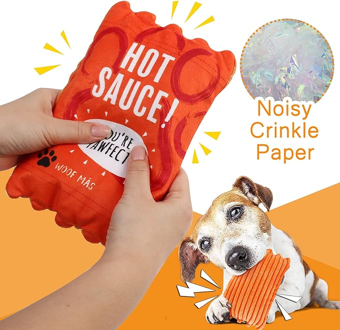 You're Pawfect Hot Sauce Crinkle Packet