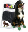 PawZ Rubber Dog Boots - Black - Size XLarge
