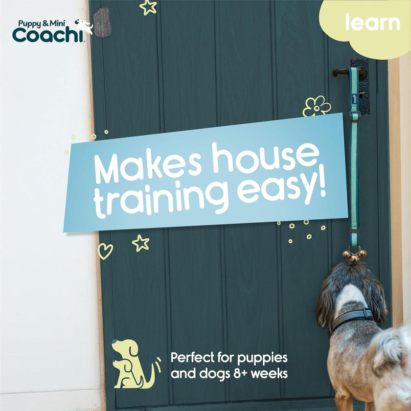 Coachi Toilet Training Bells - Navy & Light Blue