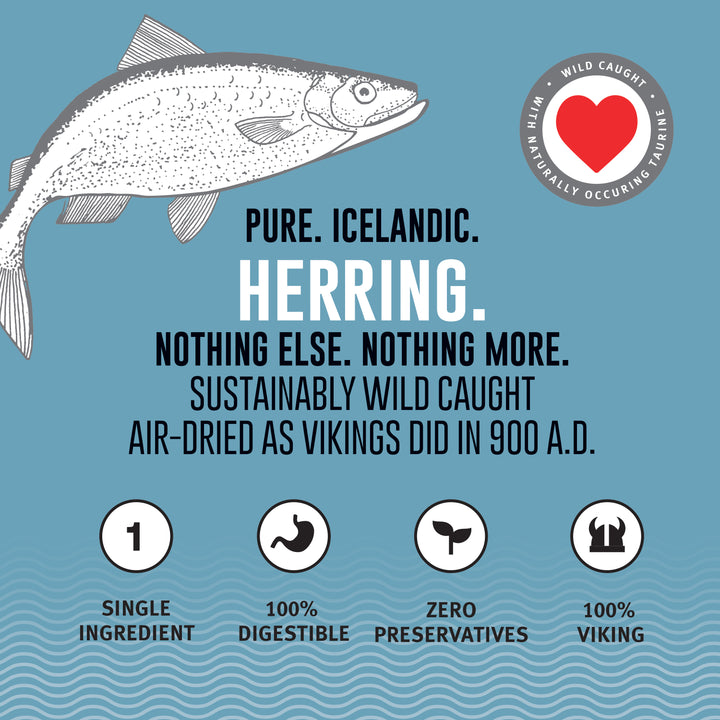 Icelandic+ | Herring Whole Fish For Dogs 3oz