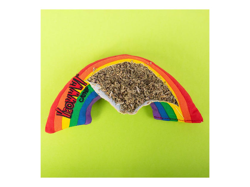 YEOWWW Rainbow Catnip Toy