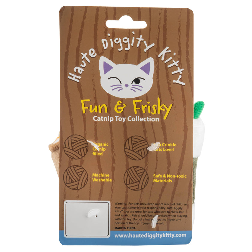Meowbucks 2-Pack Organic Catnip Toys