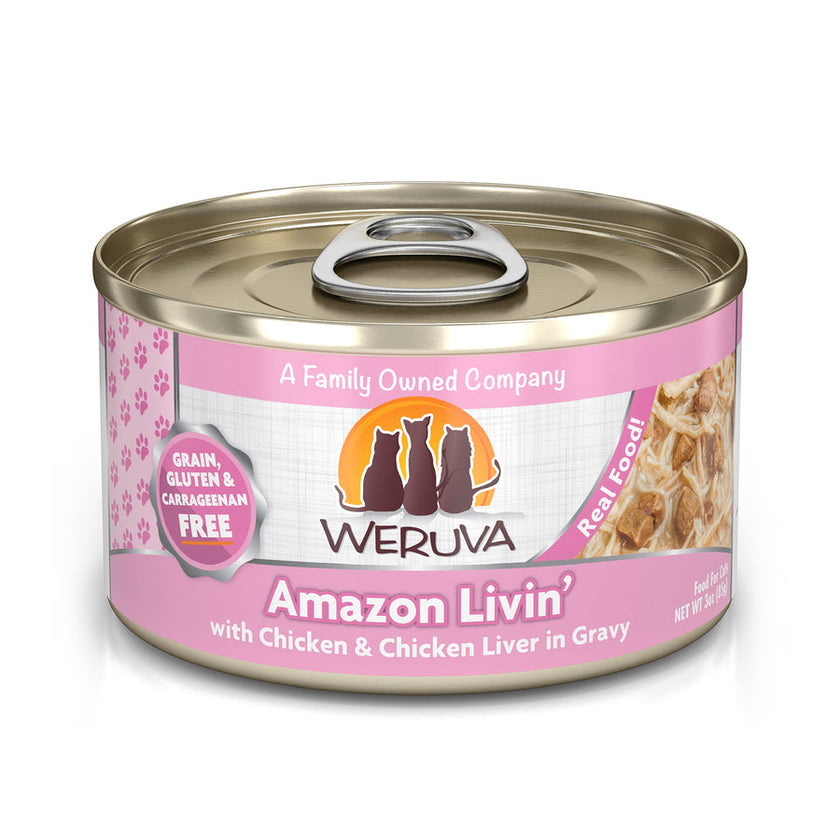 Weruva Cat Classic Recipes - Amazon Livin (3oz)