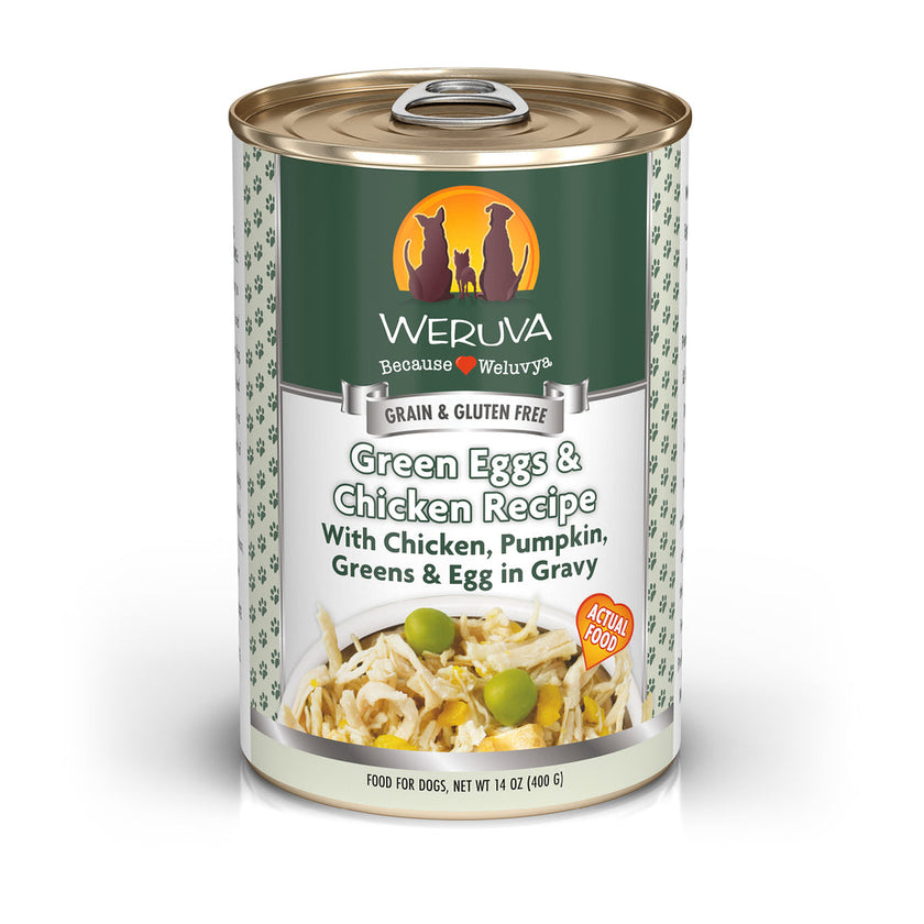 Weruva Wet Dog Food Chicken, Greens & Eggs
