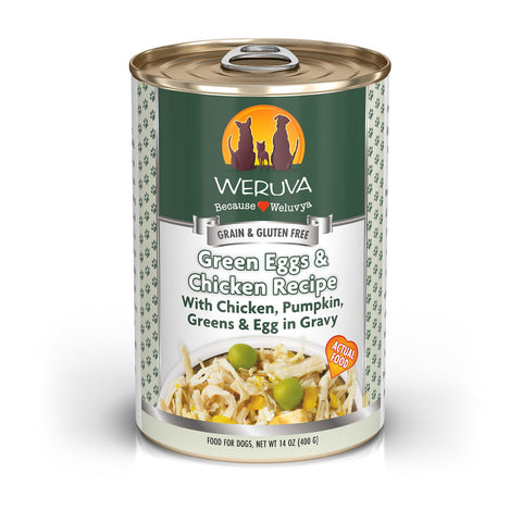 Weruva Wet Dog Food Classic Recipes - Green Eggs & Chicken (14oz)