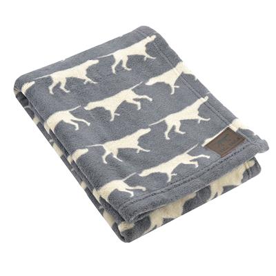 Charcoal Icon Dog Blanket Small