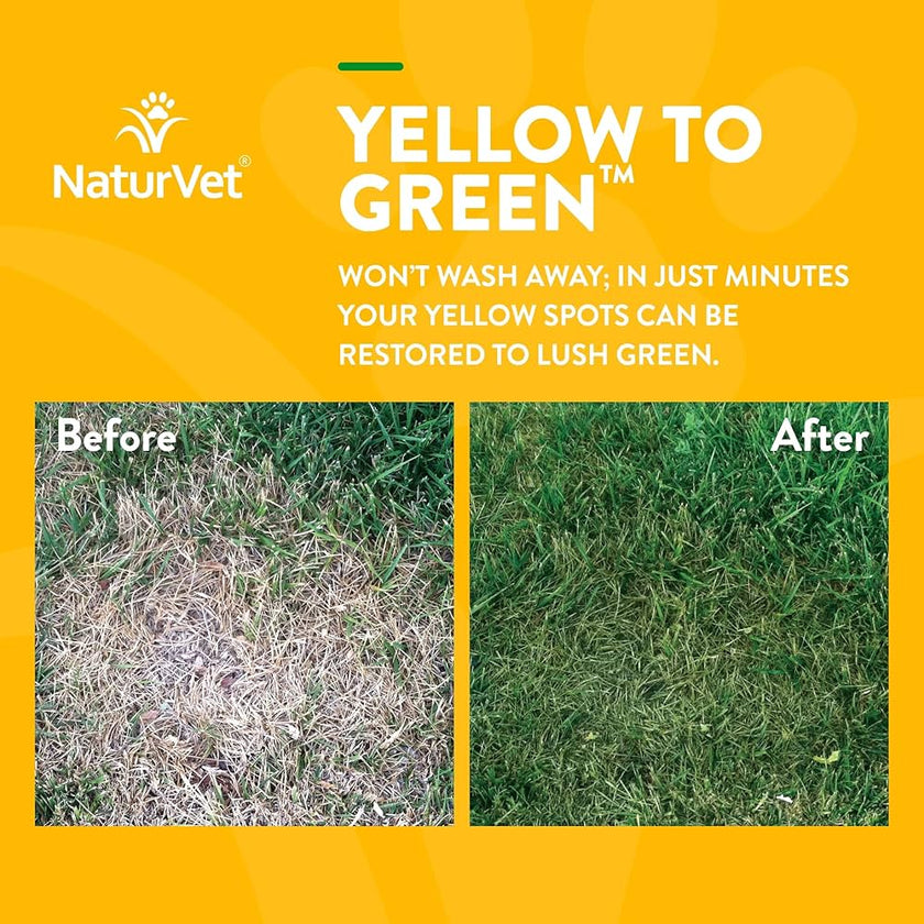 NaturVet Yellow to Green Lawn Spray (32oz)