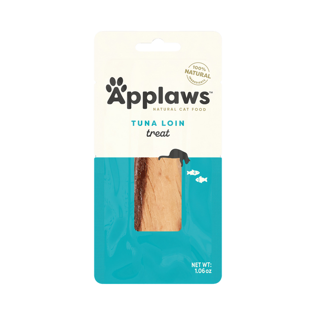 Applaws Filet Treat for Cats - Tuna Loin Natural High-Protein Treat - 30g
