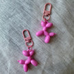Balloon Dog Pastel Keychain