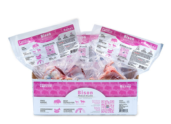 Bison Knuckle Medium Bone