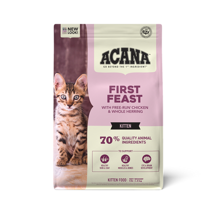 Acana First Feast Kitten Recipe (4lb/1.8kg)