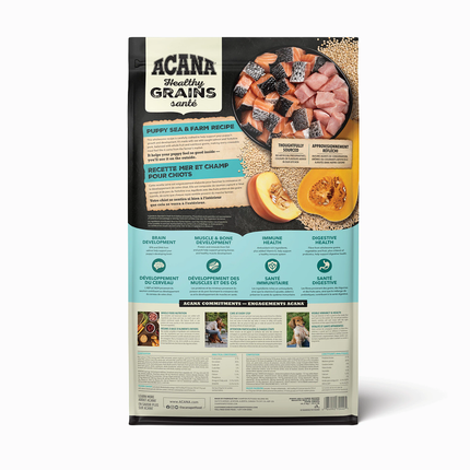 Acana Healthy Grains - Sea To Farm Puppy Recipe Dry Dog Food (4lb/1.8kg)
