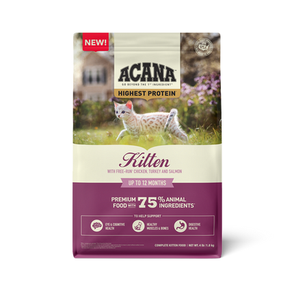 Acana Kitten Highest Protein (4lb/1.8kg)