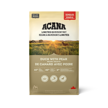 Acana Singles Duck with Pear front