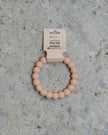 Dexypaws Aggressive Teething Chew Toy For Dog, Ring, Blush Pink Dog 1pc