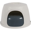 Moderna Diamond Hooded Litter Pan - Cool Grey
