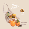 PoPupJoys - Fruity Fun Dog Chew Toy - Lemon