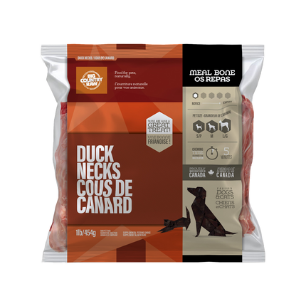 Big Country Raw - Frozen Duck Necks