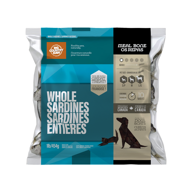 Whole Sardines - 1 lb bag