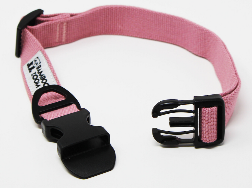 Bamboo Zoom Eco-Friendly Bamboo Collar - Pink