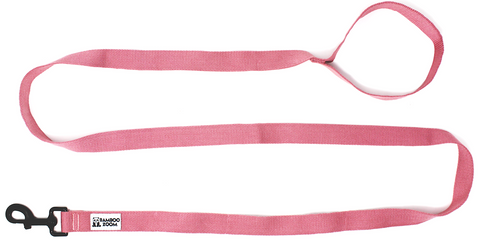 Bamboo Zoom Eco-Friendly Bamboo Leash - Pink