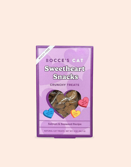 Bocce's Cat Sweetheart Snacks Crunchy