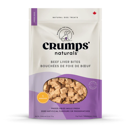 Crumps Beef Liver Bites 2.5 oz