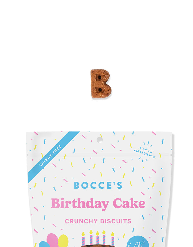 Delicious birthday cake biscuits for dogs – made with 100% real ingredients
