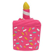 foufouBRANDS Birthday Cake Chew Dog Toy Pink