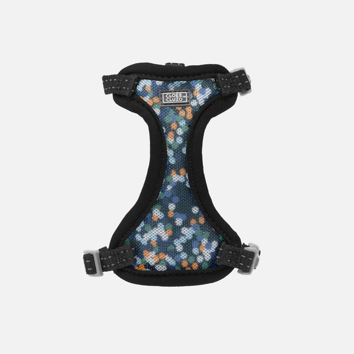 Cloe E Cluzo - Printed Cat Mesh Harness - Dots - L/XL