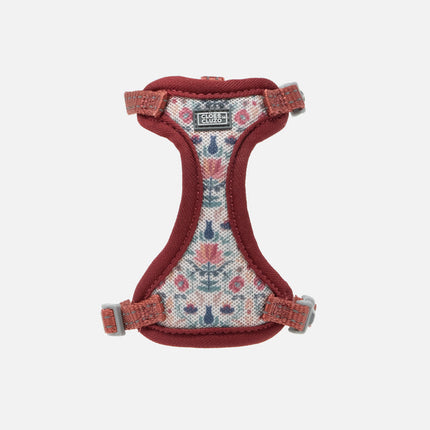 Cloe E Cluzo - Printed Cat Mesh Harness - Flowers - L/XL