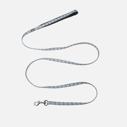 Cloe E Cluzo - Printed Cat Leash - Grey Fish - 48