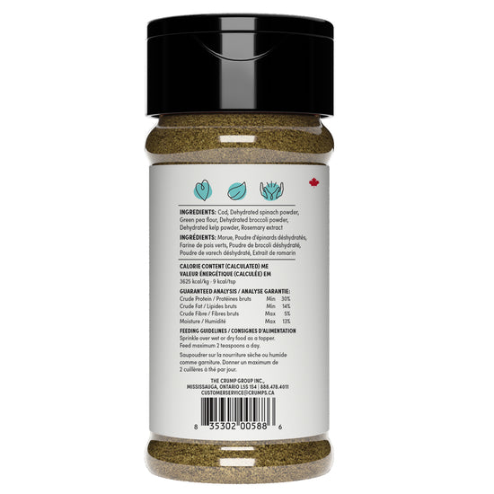 Crumps - Sprinkles Fish + Superfood Greens Dog Food Topper (110g)