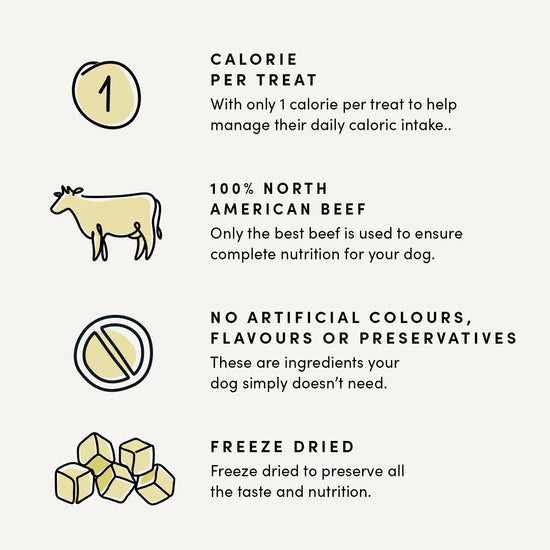 Crumps - Mini Trainers - Freeze Dried Beef Liver (55g)