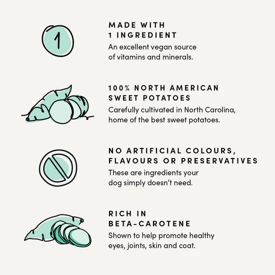 Crumps Sweet Potato Chews