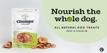 Crumps - Gently Dehydrated Apple Bites Dog Treats (120g)