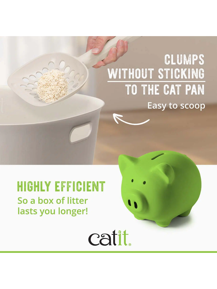 Catit Go Natural – Unscented Pea Husk Clumping Cat Litter (12.3lb / 5.6kg)