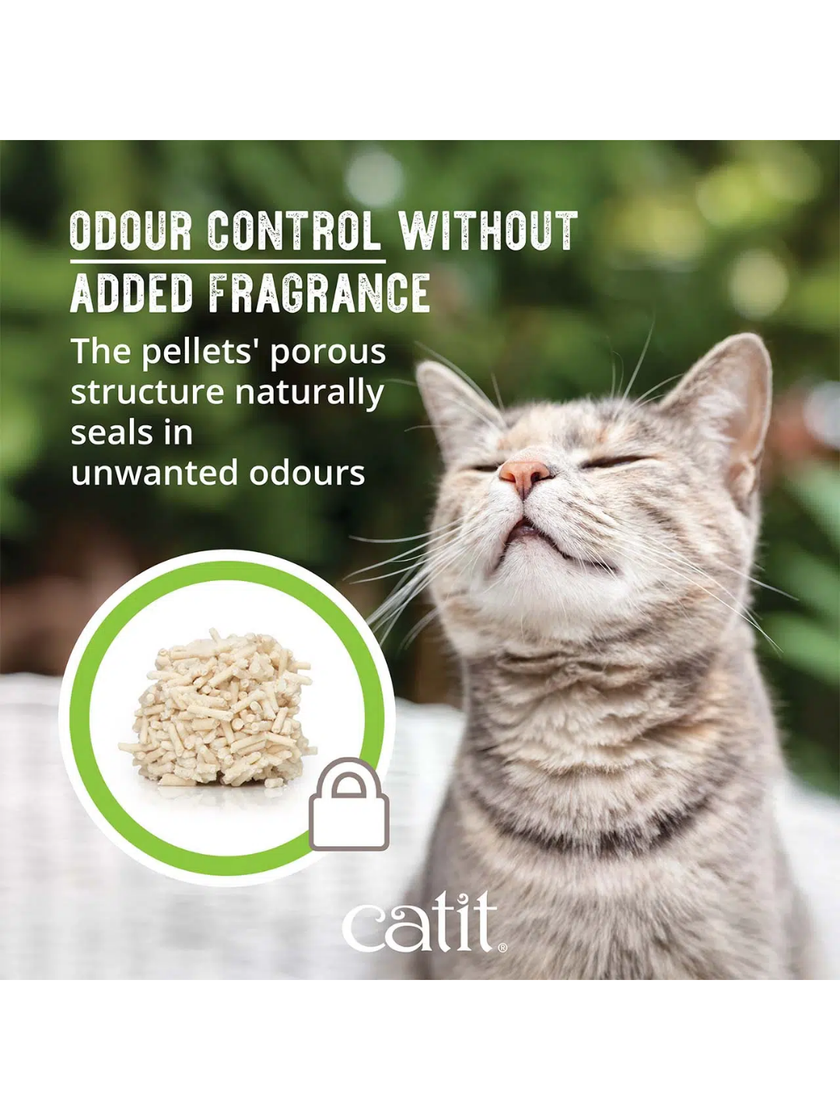 Catit Go Natural – Unscented Pea Husk Clumping Cat Litter (12.3lb / 5.6kg)