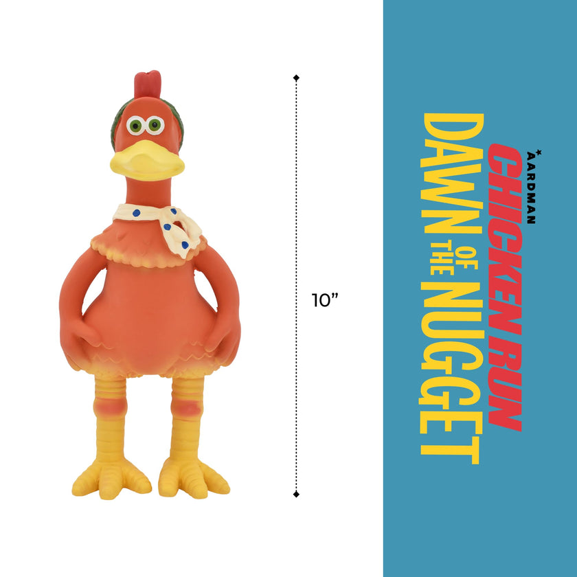 Multipet Chicken Run Ginger Latex Dog Toy