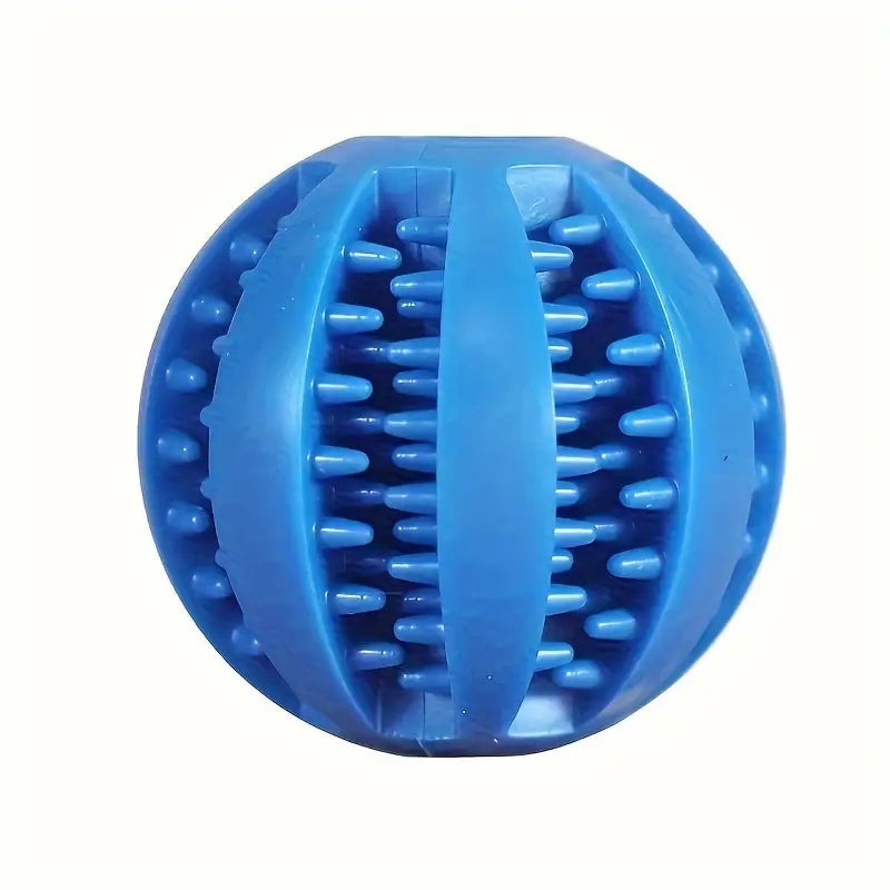 Chomp & Roll Enrichment Ball - Cobalt Blue