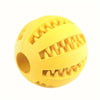 Chomp & Roll Enrichment Ball - Sunshine Yellow