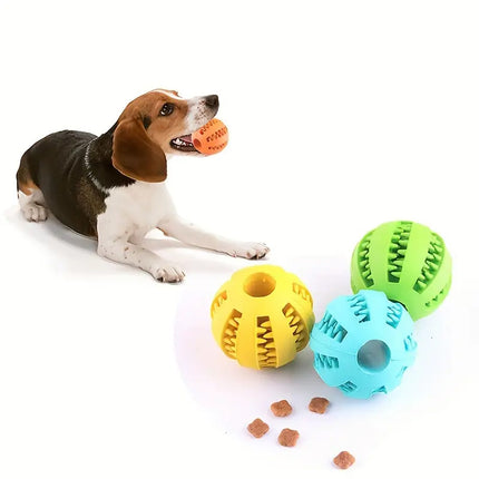 Chomp & Roll Enrichment Ball - Tangerine