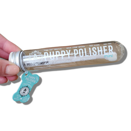 Wag & Bright Puppy Polisher Eco Toothbrush - Mini