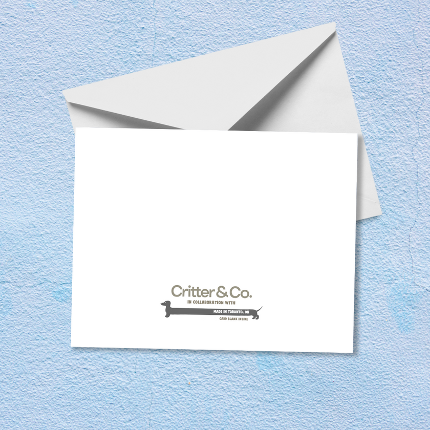 Nothing Butt Thanks Card