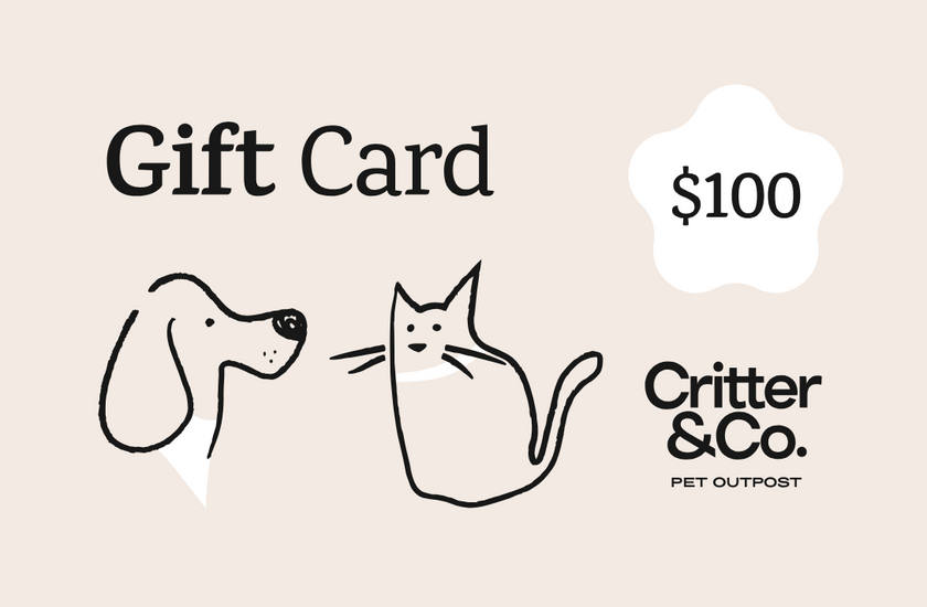 Critter & Co. Pet Outpost Physical Gift Card $100