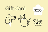 Critter & Co. Pet Outpost Physical Gift Card