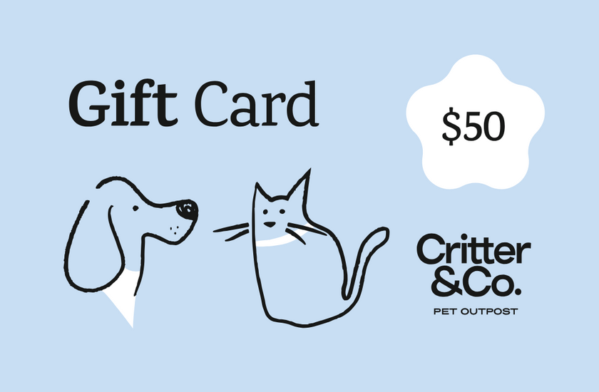 Critter & Co. Pet Outpost Physical Gift Card $50