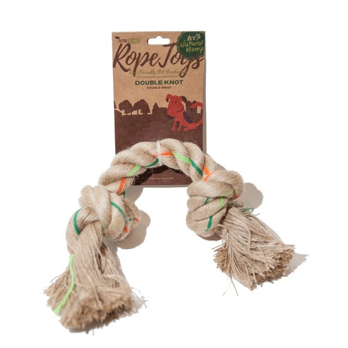 Define Planet Hemp Rope Toys Double Knot Large Dog