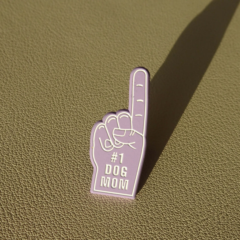 #1 Dog Mom Pin